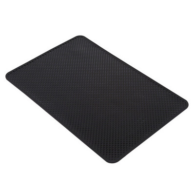 20x13CM automašīnas paneļa lipīgs pretslīdes PVC paklājiņš, neslīdošs, lipīgs paliktnis tālruņa saulesbriļļu turētājam Automašīnas interjera aksesuāri