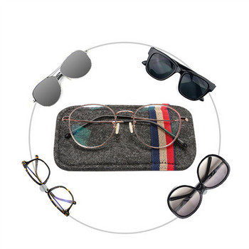 Чанта за органайзер за слънчеви очила за кола Държач за очила Щипка за съхранение на очила за Audi Bmw Auto Interior Организирайте държач за слънчеви очила за кола