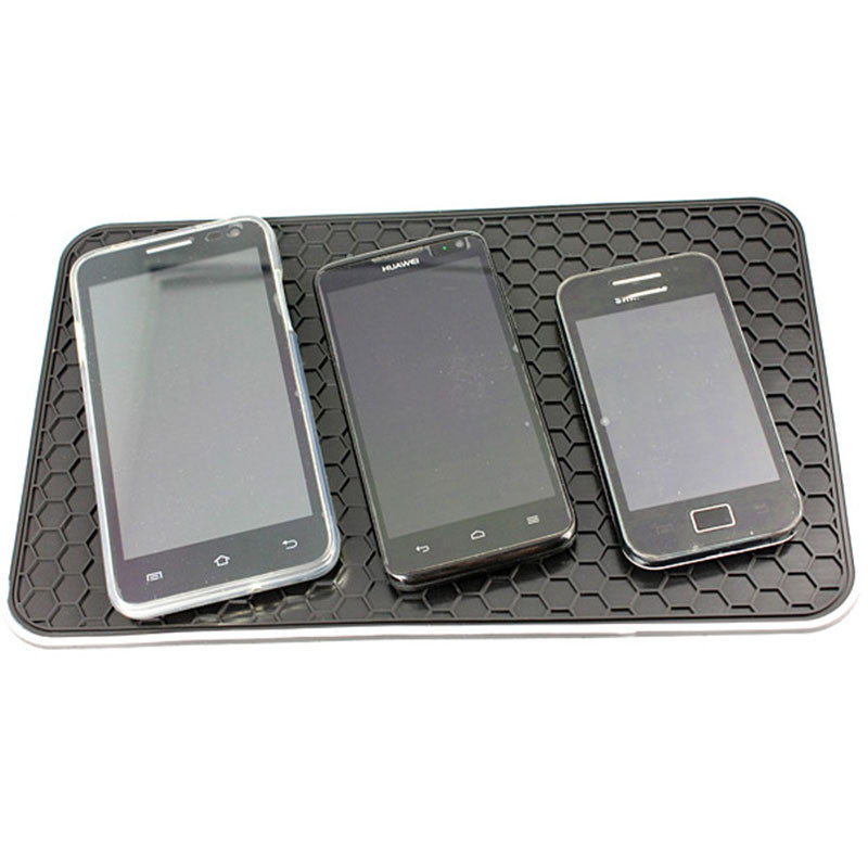 27*16cm Automobilska protuklizna podloga Automobilska silikonska neklizajuća podloga za kontrolnu ploču automobila Ljepljiva za mobilni telefon Držač ključeva za novčiće Auto pribor