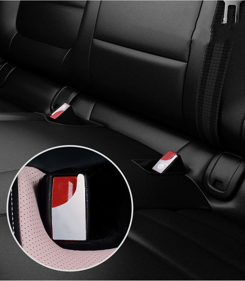 1 buc. centură de siguranță pentru mașină de blocare cataramă cap clemă universală ascunsă metal mufă centură de siguranță opritor de alarmă opritor accesorii de interior