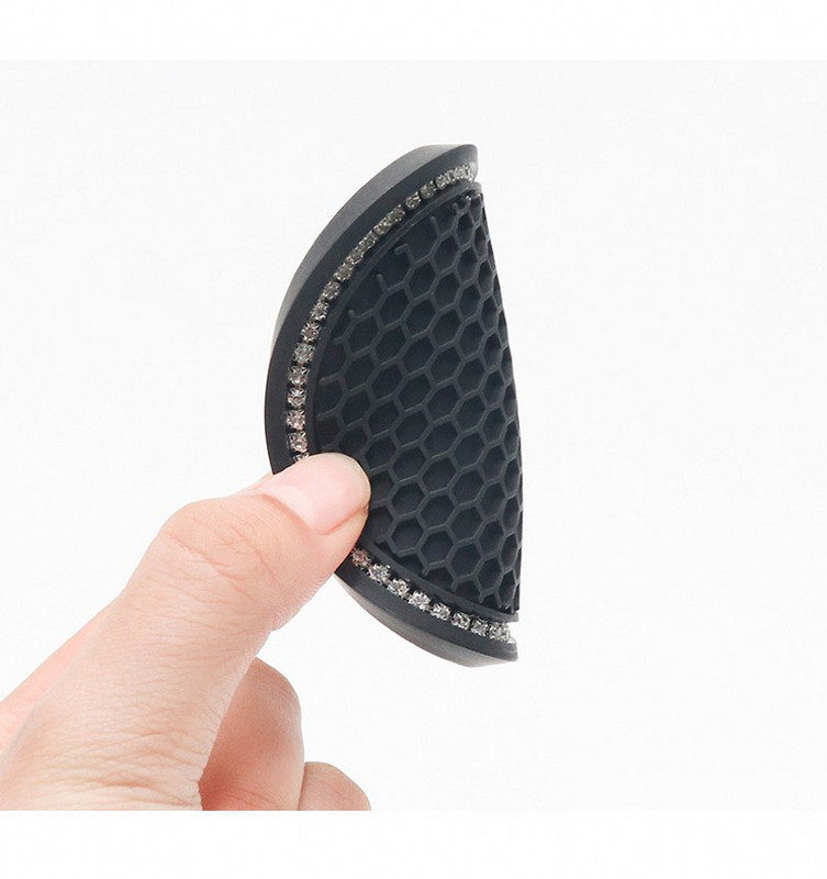 2 tk libisemisvastane auto veetassi padi Teemantkivist kummist matt pudelihoidja alusalusele auto interjööri libisemisvastased topsihoidjad 7 cm