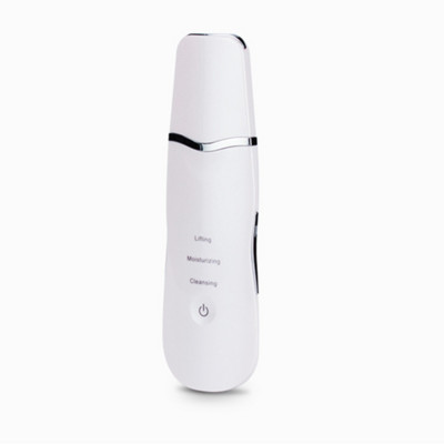 Ultrahangos bőrradír tisztító arctisztító akne mitesszer eltávolító peeling lapát Arcmasszírozó vibrációs arc spatula