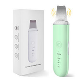 Ultrazvučni piling kože Lopatica za dubinsko čišćenje Ionsko podizanje lica Sredstvo za uklanjanje mitesera Lopata za guljenje kože USB punjiva