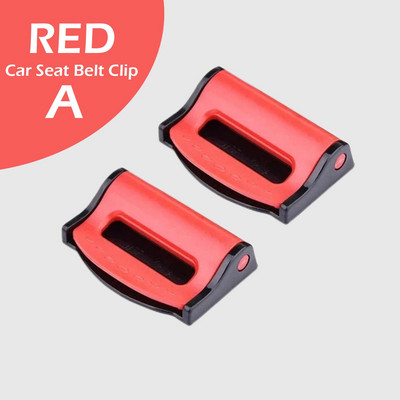 1 pereche limitator de centură de siguranță reglabil pentru mașină, centură de siguranță universală de 53 mm, accesorii de culoare fixă, reglare anti-alunecare, clemă de cataramă pentru mașină