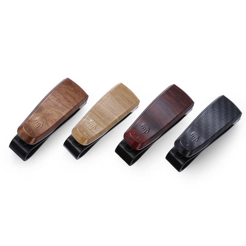 1 tk 65x 25 x 35 mm puidust autoprillide hoidik lugemisprillid päikeseprillid prillide paigutus Automaatne kinnitusklambri tööriist