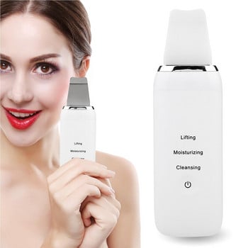 Ultrasonic Face Skin Scrubber Face Cleaning Machine Removal Blackhead Exfoliating Pore Cleaner