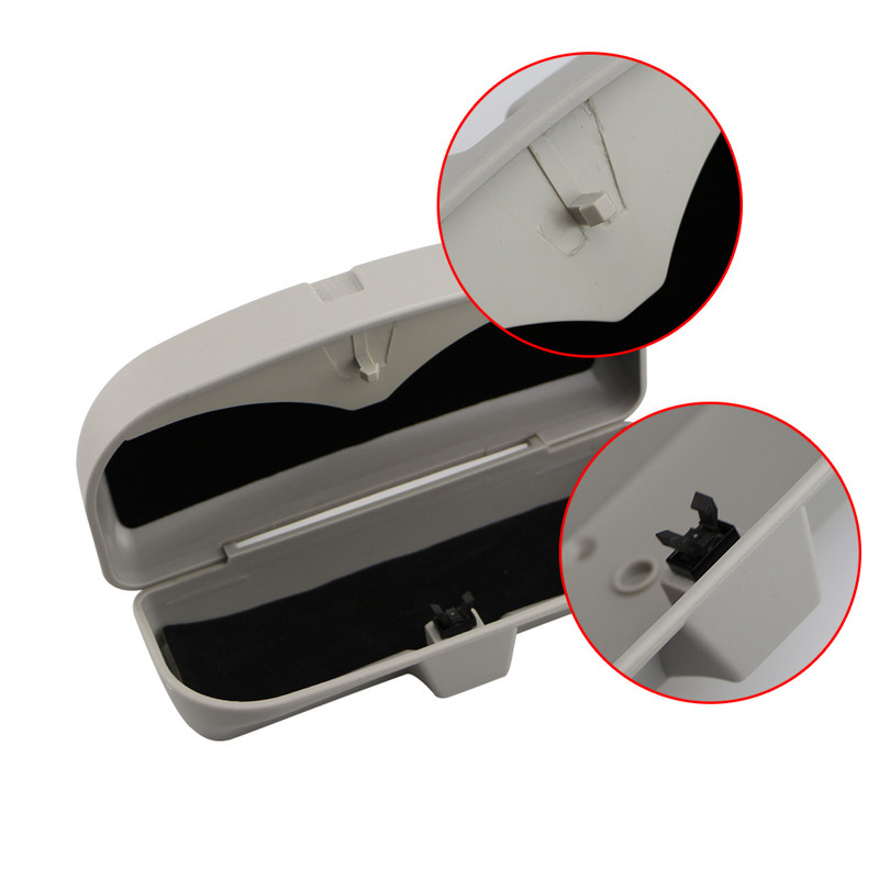 Θήκη γυαλιών αυτοκινήτου Organizer Κουτί Θήκη γυαλιών ηλίου Θήκες αποθήκευσης για Renault Koleos Kadjar Duster Samsung QM6 QM3 Αξεσουάρ