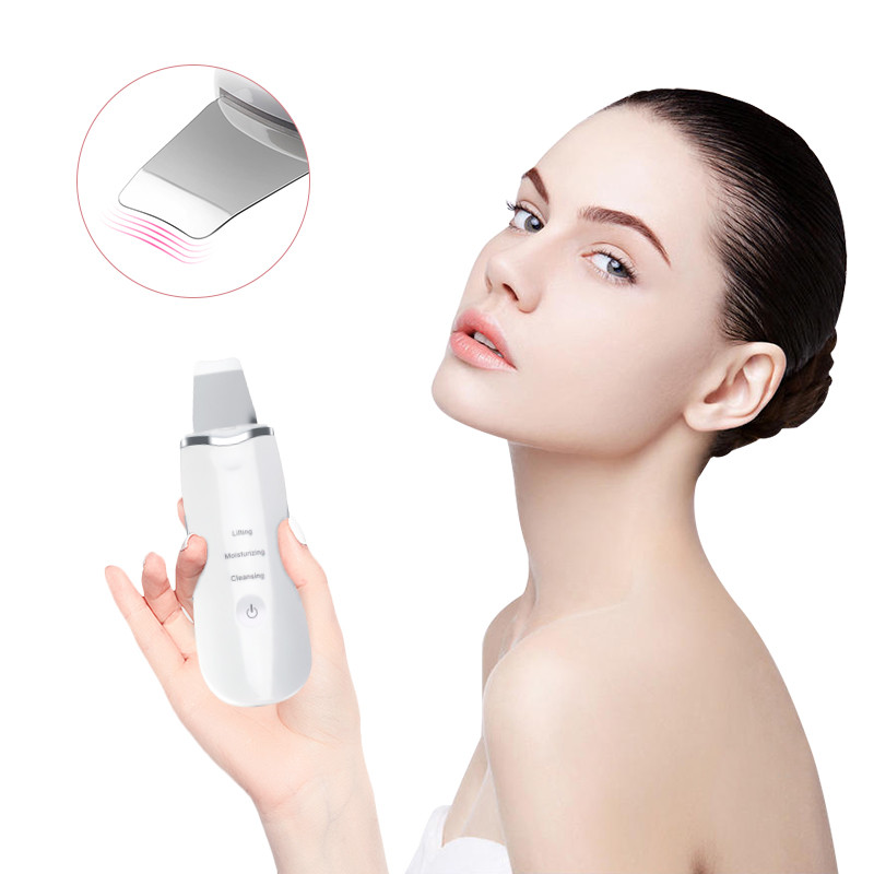 Punjiva ultrazvučna ribalica kože lica Sredstvo za čišćenje lica Piling Vibracija Alat za uklanjanje mitesera Piling za čišćenje pora