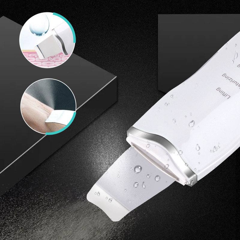 Punjiva ultrazvučna ribalica kože lica Sredstvo za čišćenje lica Piling Vibracija Alat za uklanjanje mitesera Piling za čišćenje pora