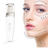 Ultrahangos bőrradír peeling mitesszer eltávolító mély arctisztító ultrahangos ionos pórustisztító arclapátos arctisztító