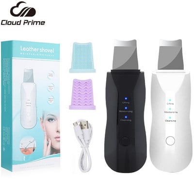 Ultrahangos bőrradír peeling mitesszer eltávolító mély arctisztító ultrahangos ionos ance pórustisztító arclapátos arctisztító