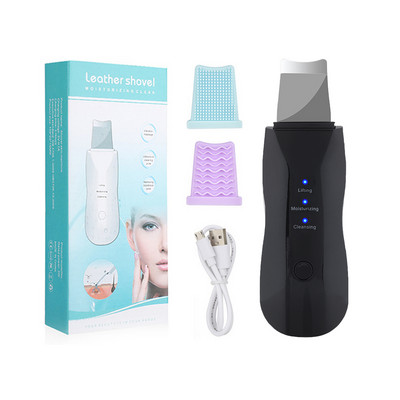 Ultrahangos bőrradír peeling mitesszer eltávolító mély arctisztító ultrahangos ionos ance pórustisztító arclapátos arctisztító