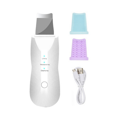 Ultrahangos bőrradír peeling mitesszer eltávolító mély arctisztító ultrahangos ionos ance pórustisztító arclapátos arctisztító