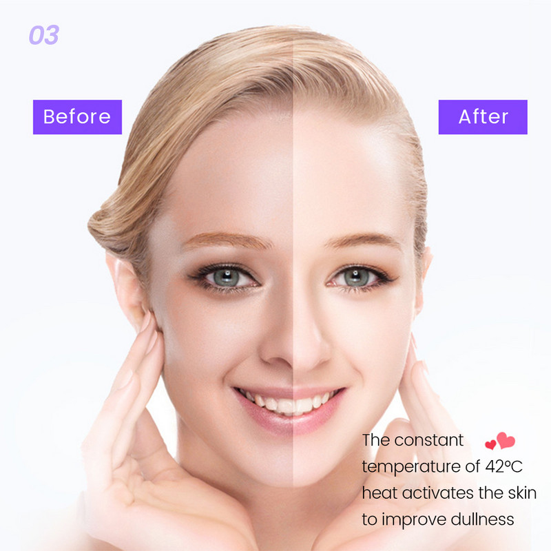Ultrahangos bőrradír mély arctisztító gép peeling lapát arc pórustisztító arcbőrradír lifting gép