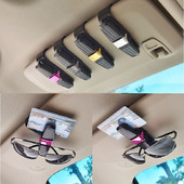 Universal Car Sun Visor Γυαλιά στερέωσης κλιπ για γυαλιά ηλίου Γυαλιά ηλίου Κάρτα εισιτηρίων πολλαπλών λειτουργιών αυτοκινήτου Εσωτερικό αυτοκινήτου Stylin