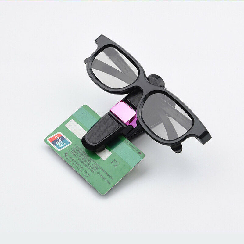 Universal Car Sun Visor Γυαλιά στερέωσης κλιπ για γυαλιά ηλίου Γυαλιά ηλίου Κάρτα εισιτηρίων πολλαπλών λειτουργιών αυτοκινήτου Εσωτερικό αυτοκινήτου Stylin