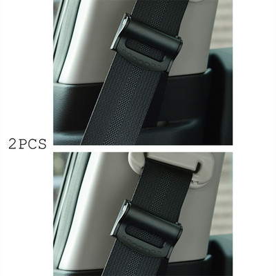 2GB Auto drošības jostas Klipsi Universāla drošība Regulējama Auto aizbāznis Sprādze Plastmasas Clip 4 Krāsas Salona piederumi Automašīnas drošība