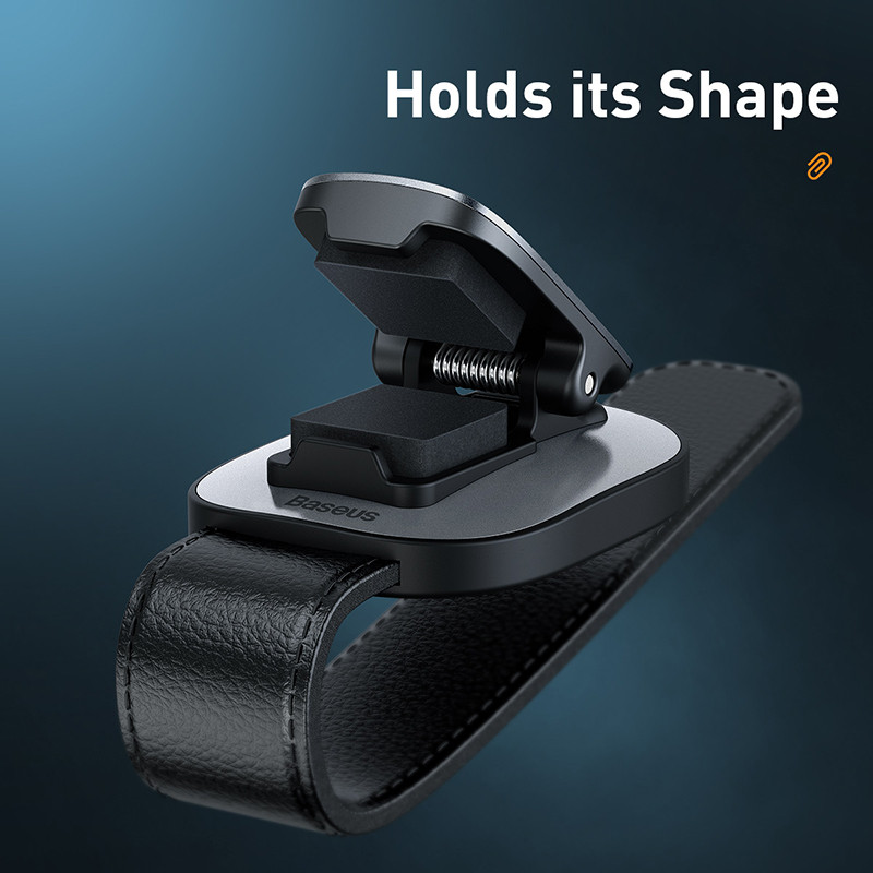 Suport pentru ochelari pentru mașină Baseus Clip de depozitare pentru ochelari pentru Audi Bmw Accesorii pentru organizarea interioară a auto Suport ochelari de soare pentru mașină