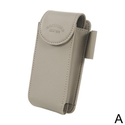 Suport pentru ochelari de soare pentru mașină Cutie de depozitare pentru ochelari pentru ochelari de soare pentru mașină Organizator de carcasă pentru ochelari din piele PU Accesorii interioare auto