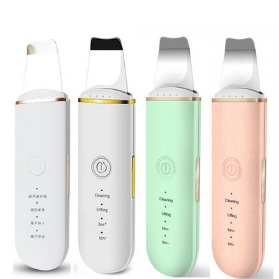 Ultrasonic Skin Scrubber Deep Face Cleaning Machine Peeling Shovel Facial Pore Cleaner Face Skin Scrubber Lift Machine