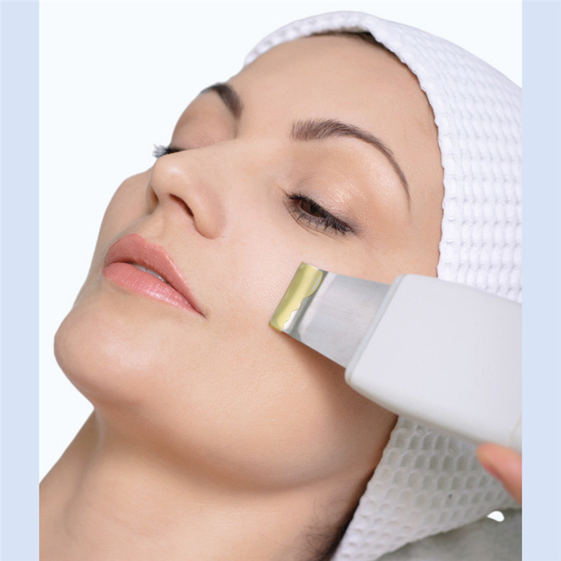 Ultrahangos bőrradír mély arctisztító gép peeling lapát arc pórustisztító arcbőrradír lifting gép