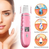 Ultrahangos bőrradír mitesszer eltávolító arctisztító peeling lapát arcemelő eszköz EMS spatula mélytisztító
