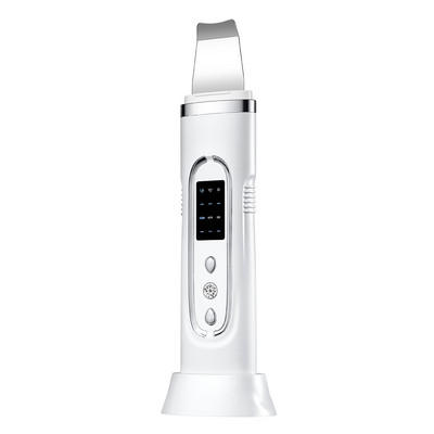 Ultrahangos bőrradír vibrációs arc spatula mitesszer eltávolító arcradír lapát Tiszta kavitációs peeling arc lifting