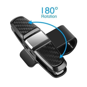 Auto Sun Visor Glasses Fastener Clip Holder for Glasses Sunglasses Κάρτα εισιτηρίου Universal Multi-function Car Εσωτερικό