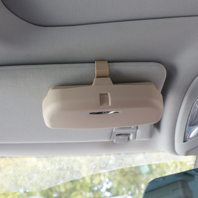 Carmilla autós szemüvegdobozos napszemüvegtartó tok Subaru/Nissan/Toyota/GEELY/Chevy/LiFan/Hyundai/Citroen/Lexus/Renault számára