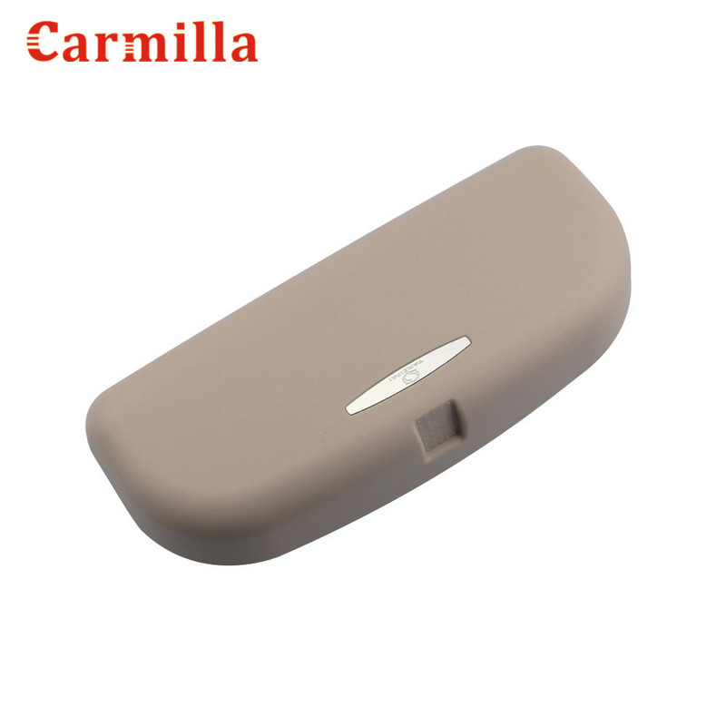 Carmilla autós szemüvegdobozos napszemüvegtartó tok Subaru/Nissan/Toyota/GEELY/Chevy/LiFan/Hyundai/Citroen/Lexus/Renault számára