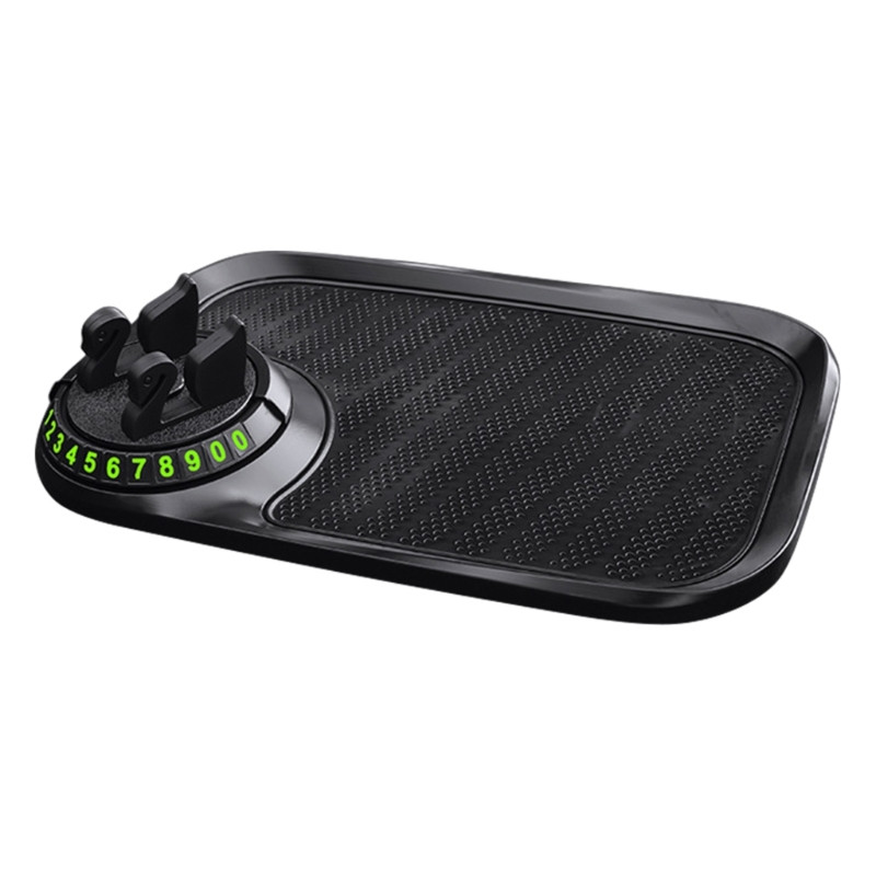 Libisemiskindel telefonimatt autole, neli-ühes multifunktsionaalne telefonipadi, libisemisvastane armatuurlauamatt