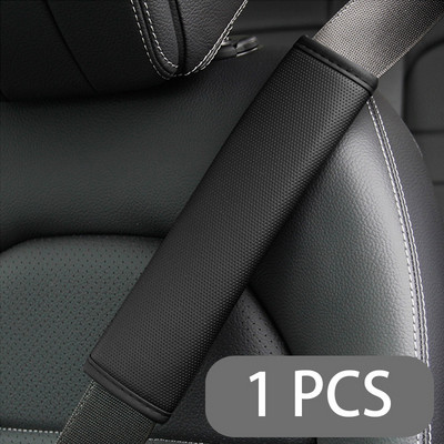 Piele PU Husa pentru umeri centura de siguranta Accesorii pentru centura de siguranta Protectie respirabila Tampoane pentru centura de siguranta Accesorii pentru interior auto
