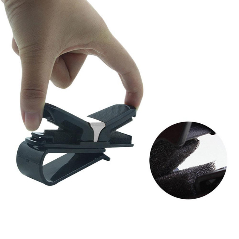 Suport de fixare pentru ochelari de mașină Suport de clemă pentru vizor de soare pentru auto Suport pentru ochelari Suport pentru carduri pentru ochelari de soare pentru ochelari de soare Accesorii pentru mașină