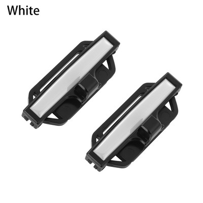 Új 2db autós biztonsági öv kapcsok Biztonsági övcsat autóformázó biztonsági ütköző övkapcsok beállító klip feszességét beállító gépkocsihoz