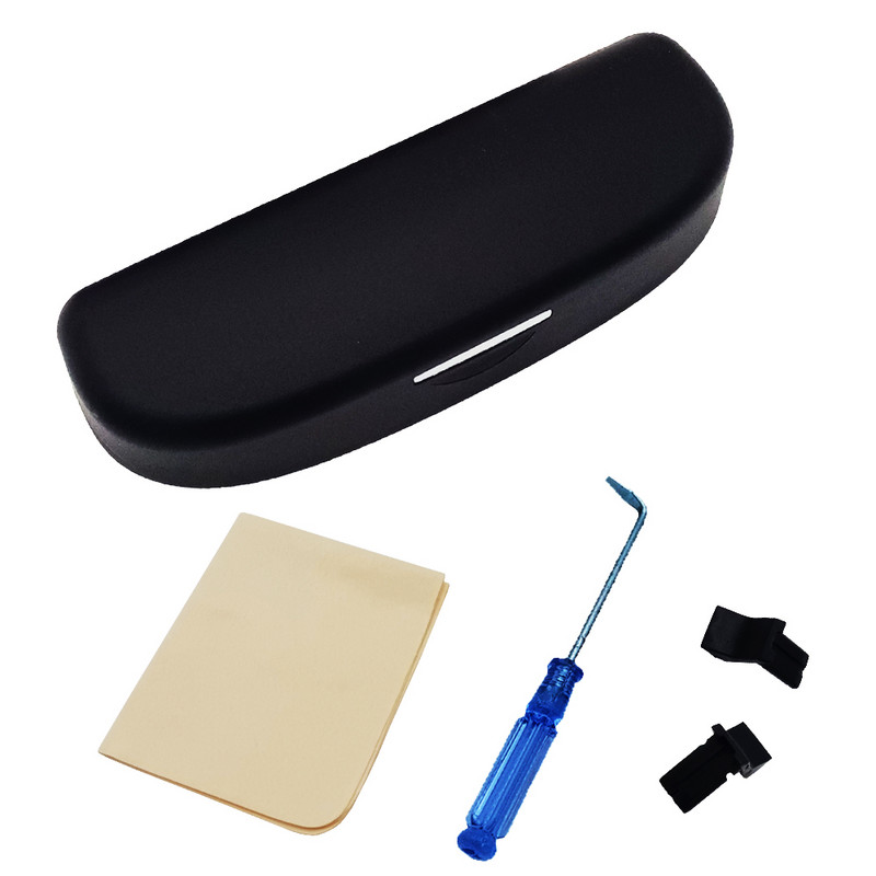 Automobilių akinių dėklas Saulės akinių laikiklis akinių dėklas Saulės akinių dėžutė, skirta Audi Q3 Q5 SQ5 Q7 A1 A3 S3 A4 A6 A7 S6 S7 S4 RS4 A5 S5