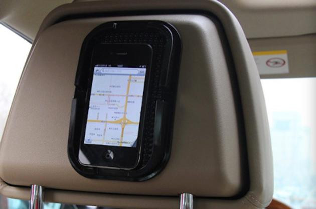 Nou practic mașină anti-alunecare lipicios auto anti-alunecare panou de bord suport covoraș pentru a pune telefonul pe verticală cheie durabil interior PU negru