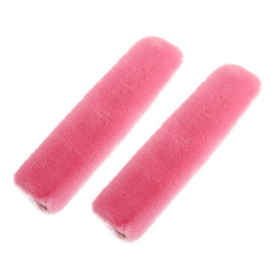 2vnt Minkštas automobilio saugos diržo užvalkalas avikailis saugos diržo pagalvės pagalvė saugos diržo saugos diržo dangtelis pečių pagalvėlės krepšiui automobilio priedams