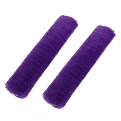 2vnt Minkštas automobilio saugos diržo užvalkalas avikailis saugos diržo pagalvės pagalvė saugos diržo saugos diržo dangtelis pečių pagalvėlės krepšiui automobilio priedams