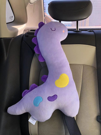 1 PC Jastuk za sigurnosni pojas žirafa u automobilu jastučići za ramena jastuk za vrat Jastuk za izvlačenje iz crtića Sigurnosni pojas za automobil jastučići za ramena navlaka za pojas