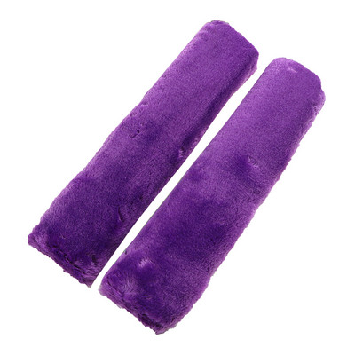 2 τμχ Μαλακό βελούδινο κάλυμμα ζώνης ασφαλείας αυτοκινήτου Μαξιλαράκι ώμου Χειμερινή άνετη οδήγηση Universal Automobiles Ζώνη ασφαλείας κάλυμμα καθίσματος ώμου