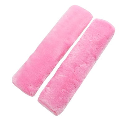 2 τμχ Μαλακό βελούδινο κάλυμμα ζώνης ασφαλείας αυτοκινήτου Μαξιλαράκι ώμου Χειμερινή άνετη οδήγηση Universal Automobiles Ζώνη ασφαλείας κάλυμμα καθίσματος ώμου