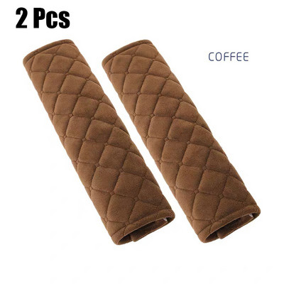 Minkštas automobilio saugos diržo užvalkalas Universalus automatinis saugos diržo užvalkalas Šiltas pliušinis pečių pagalvėlė apsauga saugos diržai pečiai