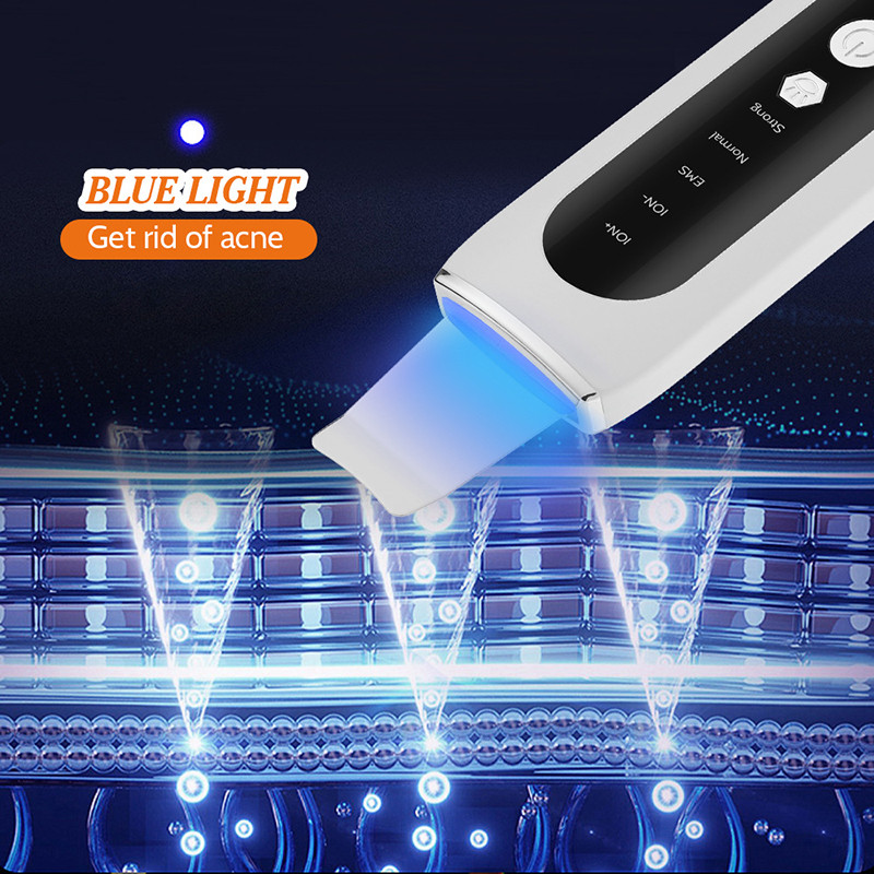 Ultragarsinis valiklis Odos šveitiklis Veido kastuvas Giliai valantis inkštirų valiklis Porų negyvas lupimasis Kavitacija Ion EMS Lift Beauty