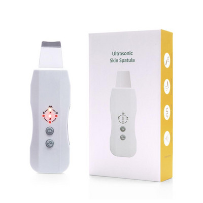 Dispozitiv de curățare profundă a pielii Reîncărcare Scrubber cu ultrasunete Aparat de masaj Anion Față Îngrijirea pielii Peeling Lifting Scrubber
