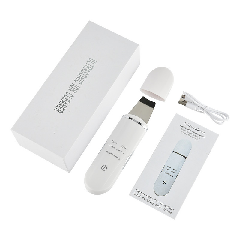 Ultrahangos bőrradír Mélytisztító Arcradír Vibráló Peeling Arcműszer Készülék Bőrtisztító Spatula Beauty