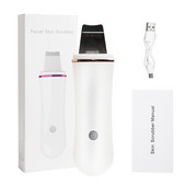 Ultrahangos Bőrradír Arc Spatula Lapát Ion Arc Mélytisztító Mitesszer eltávolító Pórustisztító Arc Lift Beauty Devices