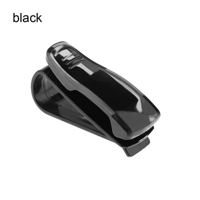 Jauns Rhinestone Crystal Auto saulessargs Brilles Aizdares Klips Saulesbrilles Biļešu karte Daudzfunkcionāls Turētājs Automašīnas Salona aksesuārs