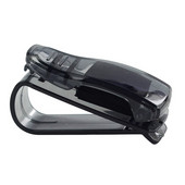 1 tk Hot Sale Auto Kinnitus Klapp Auto Tarvikud ABS Auto Sõiduk Päikesesirm Päikeseprillid Prillid Prillide Hoidikud Piletiklamber