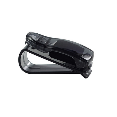 1 tk Hot Sale Auto Kinnitus Klapp Auto Tarvikud ABS Auto Sõiduk Päikesesirm Päikeseprillid Prillid Prillide Hoidikud Piletiklamber