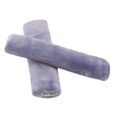 2 vnt/komplektas Minkštas pliušinis saugos diržo užvalkalas pečių pagalvėlė pečių dirželio dėklas Patogus vairavimo automobilio saugos diržas